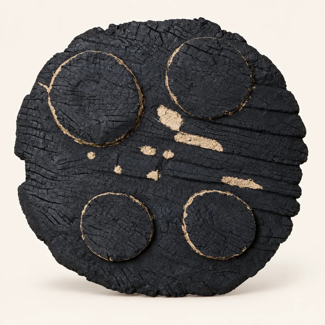 Collectible Burnt Wood Wall Sculpture · Protection by SKajie