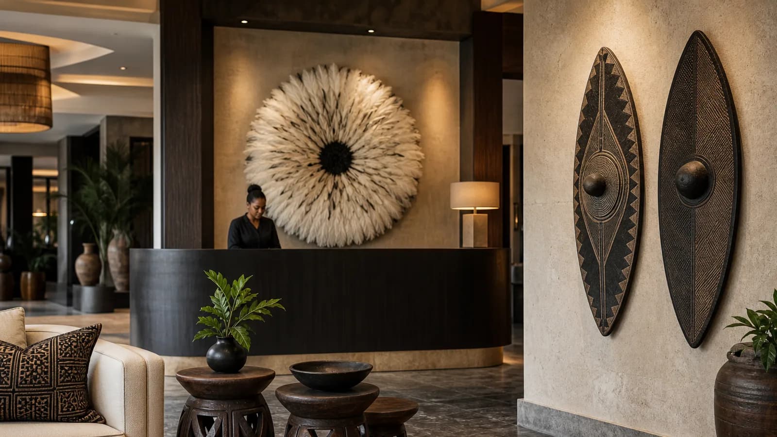 Planning a Cohesive African-Inspired Decor Program for Hotels and Restaurants